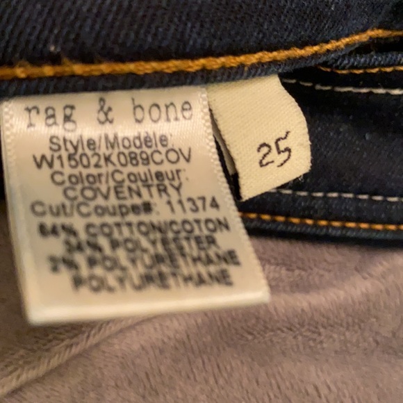 Rag & Bone Coventry Skinny Jeans (Size 25) - Picture 12 of 13